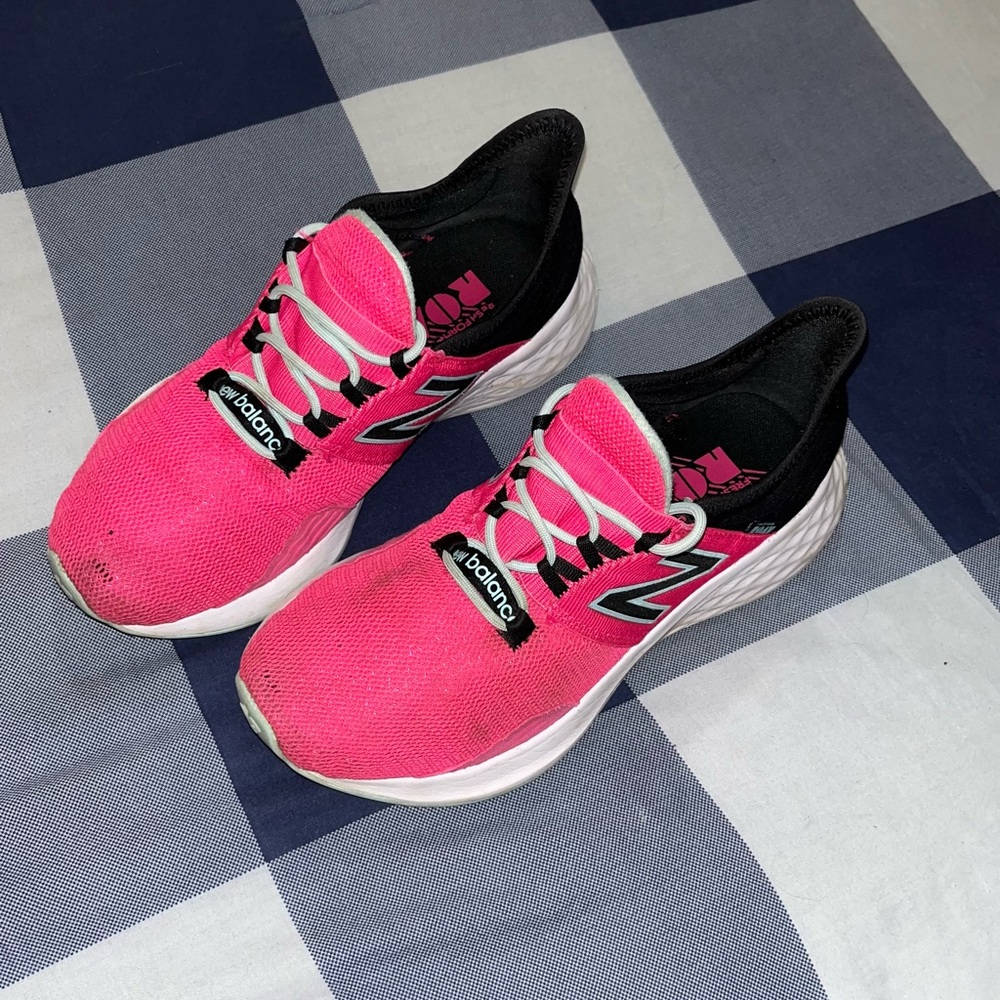 New Balance Women's Vibrant Pink Sneakers, Tennis Shoes